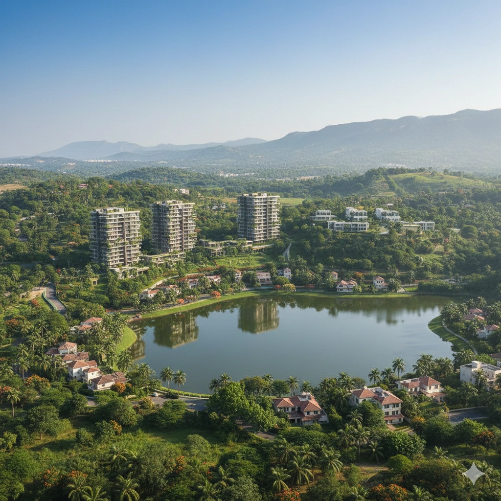 Property for Sale in Pune Near Nature: Hillside, Lakeview & Green Zones